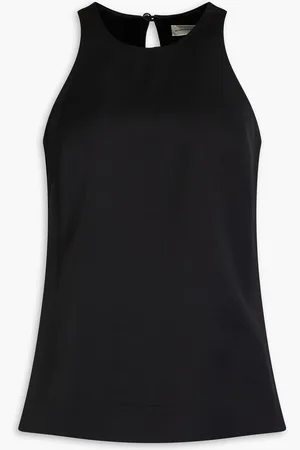 By Malene Birger Malida wool-blend gazar top