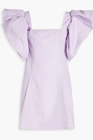 3.1 Phillip Lim Convertible taffeta mini dress - Purple