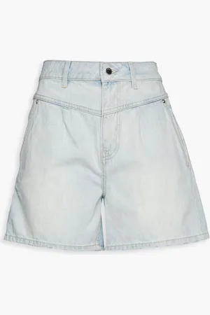 Bash Faded denim shorts - Blue