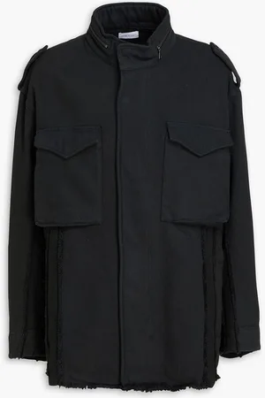 JOHN ELLIOTT Canvas-paneled cotton-twill jacket