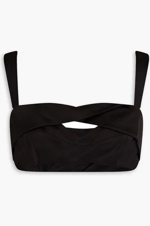 ZIMMERMANN Dancer cutout satin bra top
