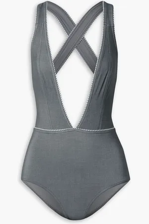 Karla Colletto Tilda swimsuit - Gray