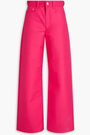 Wandler High-rise wide-leg jeans - Pink