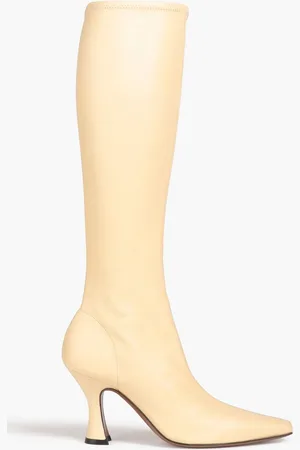 Neous Ran Under The Knee leather boots - Yellow