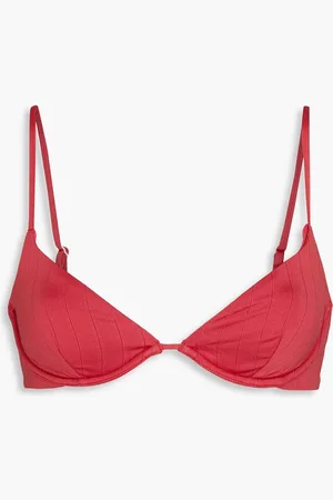 ONIA Liana underwired bikini top - Pink