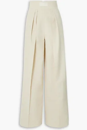 MATICEVSKI Reason crepe wide-leg pants - Neutral