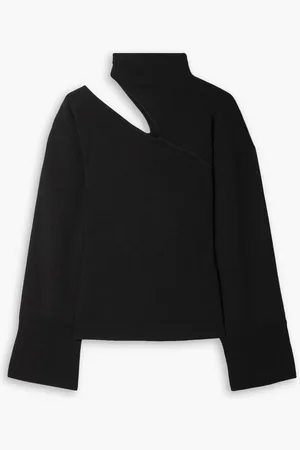 A.L.C. Edith cutout knitted turtleneck sweater