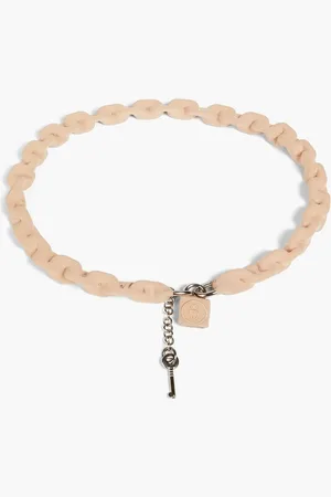 Maison Margiela Silver-tone belt - Pink