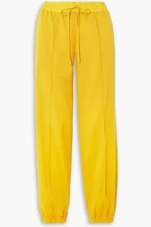 Jil Sander Wool-gabardine tapered track pants