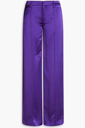 Retrofete Eliza satin wide-leg pants