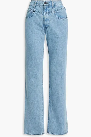 SLVRLAKE Brooklyn high-rise straight-leg jeans - Blue