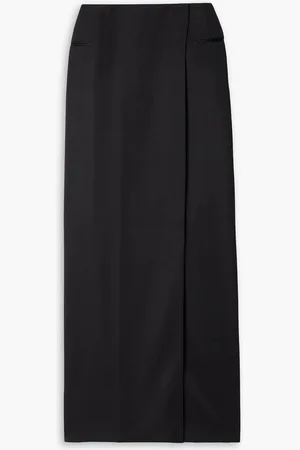 BRIONI Barathea Gaia wool maxi wrap skirt