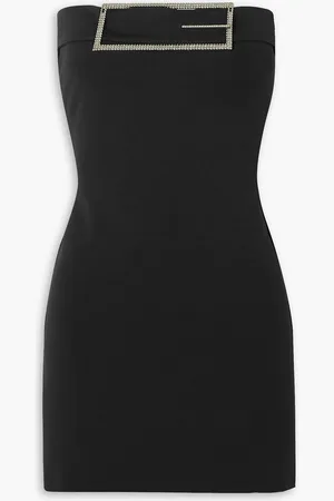 16Arlington Althenea strapless embellished stretch-crepe mini dress