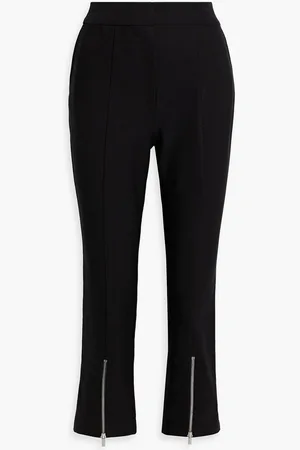 Derek Lam Van cropped cotton-blend slim-leg pants