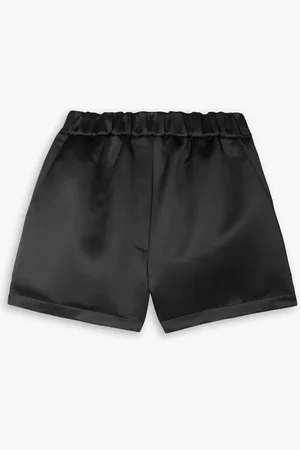 tibi Satin shorts