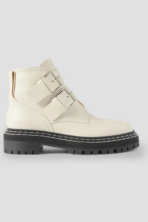 Proenza Schouler Leather ankle boots - White