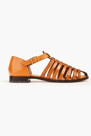 Tory Burch Fisherman leather sandals - Brown