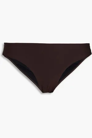 Bondi Born Nadia mid-rise bikini briefs - Brown