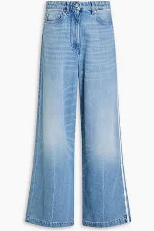 Peter Do High-rise wide-leg jeans - Blue