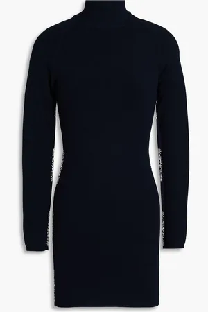Alexander Wang Stretch-knit mini dress - Blue