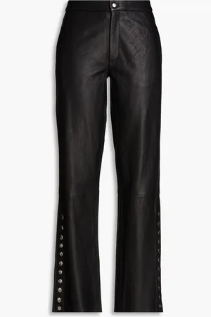 Envelope1976 Leather straight-leg pants
