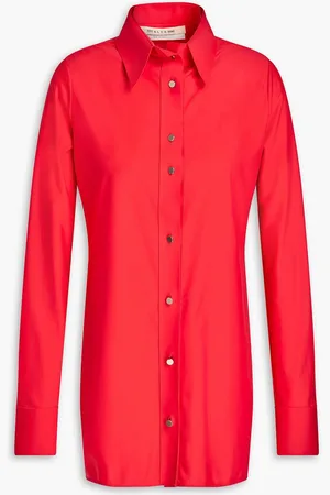 1017 ALYX 9SM Rea stretch mini shirt dress - Orange