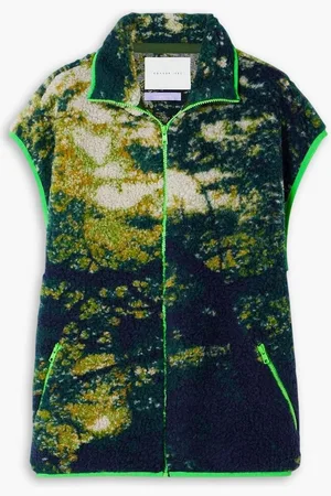 Connor Ives Printed fleece vest