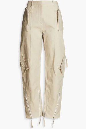 Jacquemus Papier linen-blend cargo pants - Neutral