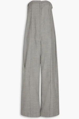 Loulou Studio Mellal wool-blend twill wide-leg jumpsuit