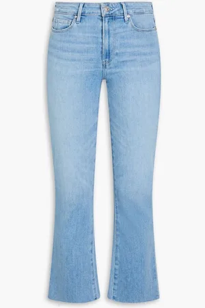 Paige Colette high-rise kick-flare jeans - Blue