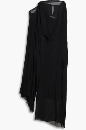 Maison Margiela Layered chiffon midi dress