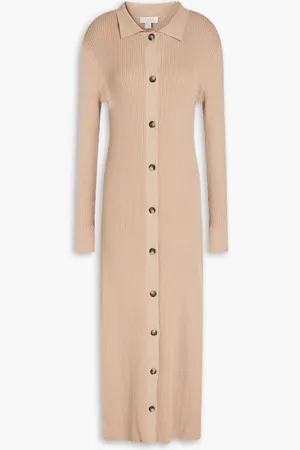 MATÉRIEL by Aleksandre Akhalkatsishvili Ribbed cotton-blend midi dress