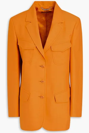 Alberta Ferretti Twill blazer