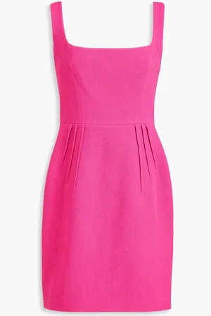 EMILIA WICKSTEAD Salma cloqué mini dress - Pink