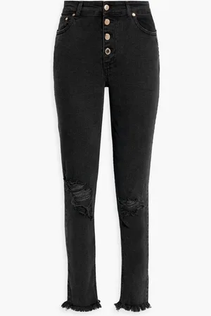 Retrofete Dax distressed mid-rise skinny jeans