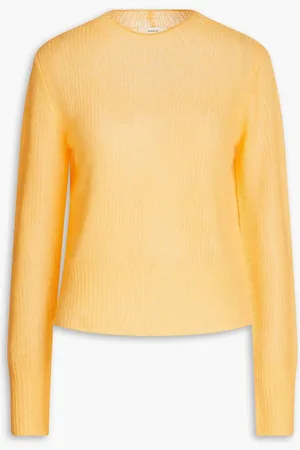 Vince Ribbed-knit sweater - Orange