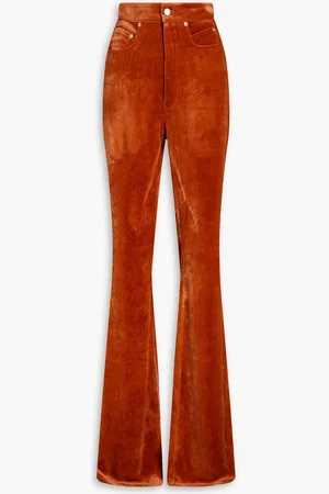 Rick Owens Velvet flared pants