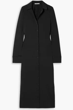 Alexander Wang Stretch-jersey midi shirt dress