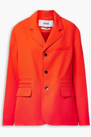Christopher John Rogers Oversized piqué blazer