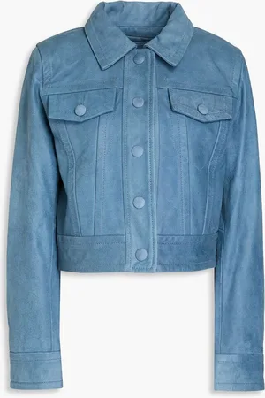 Stand Studio Coated leather jacket