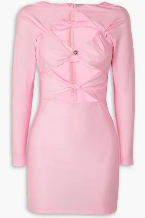COPERNI Cutout stretch-jersey mini dress - Pink