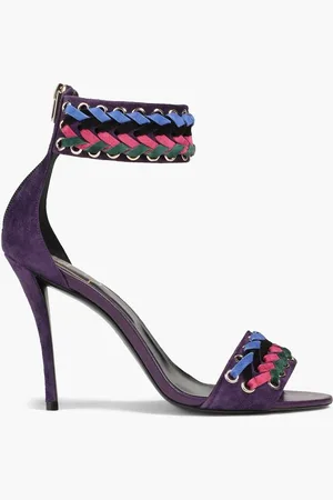 Roger Vivier Suede sandals - Purple