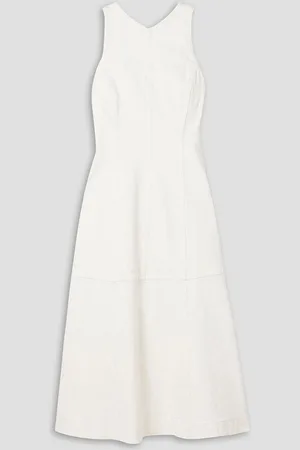 Proenza Schouler Arlet denim midi dress - White