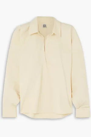 Totême Cotton-twill shirt - Neutral