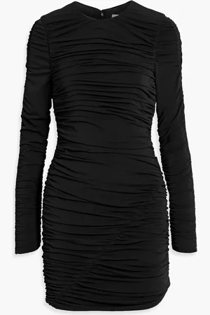 Halston Heritage Gwen ruched stretch-jersey mini dress