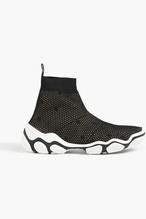RED(V) Glam Run mesh high-top sneakers