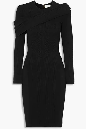 AZ FACTORY MyBody draped ribbed-knit dress