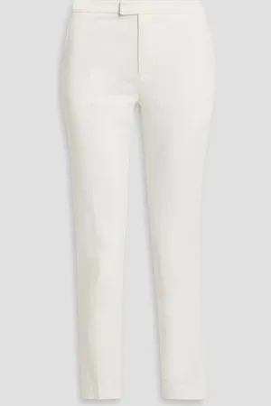ATM Anthony Thomas Melillo Cotton-blend twill slim-leg pants