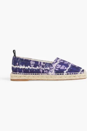 Altuzarra Kenda printed canvas espadrilles