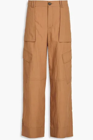 Vince TENCEL™ Lyocell-blend cargo pants - Brown